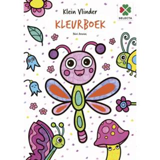👉 Kleurboek klein Selecta Vlinder 6416739561066