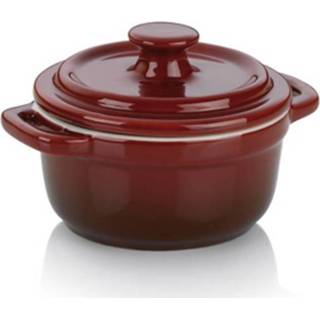 Braadpan rood keramiek Mini Rood, 8 Cm - Kela Malin 4025457118654