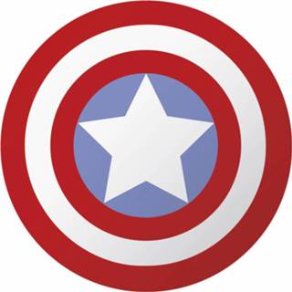 👉 Strandlaken multikleur Marvel Avengers Schild - Rond Ø 130 Cm Multi 3272760462054