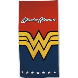 Strandlaken katoen multikleur vrouwen Dc Comics Wonder Woman - 70 X 140 Cm Multi 5425039187198