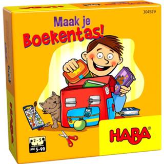 👉 Kinderspel kinderen Haba Maak Je Boekentas (Nl) 4010168241883