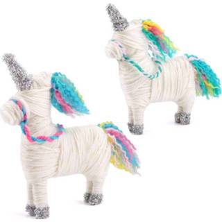 👉 Knutselset multikleur Toyrific Yarn Animals Eenhoorn Junior 22-delig 5031470233327