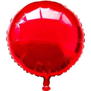 👉 Folieballon rood Haza Original Rond 46 X Cm 8711319430458