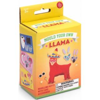 👉 Knutselset rood multikleur Thumbsup! Vorm Je Eigen Llama 7 Cm 5060613314845
