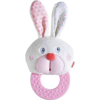 👉 Roze elastomeer polyester Haba Bijtfiguur Haas 16 Cm Junior 4010168244396