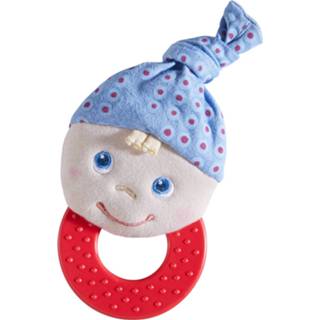 👉 Rood blauw elastomeer polyester Haba Bijtfiguur Kasper 12 Cm Junior Rood/blauw 4010168244884