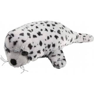 👉 Zeehond knuffel pluche polyester grijs kinderen Gewone 30 Cm - Zeehonden Zeedieren Knuffels Speelgoed Voor 8720147799033