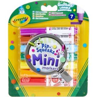 👉 Multikleur Crayola Mini-viltstiften Afwasbaar 7 Stuks 5010065083370