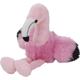 👉 Flamingo knuffel roze pluche kinderen 17 Cm - Dieren Knuffels Speelgoed Voor 8719538982390