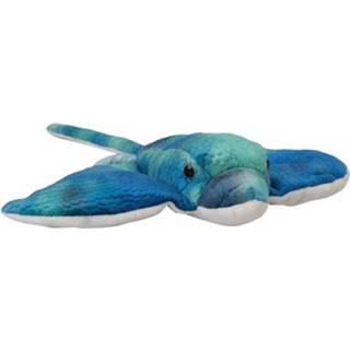 👉 Roggen knuffel blauwe pluche blauw kinderen Adelaarsrog/roggen 18 Cm - Adelaarsrog Zeedieren Knuffels Speelgoed Voor 8719538982468