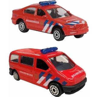 👉 Modelauto Nederlandse Brandweer Speelgoed Set 2-dlg 8712051206899
