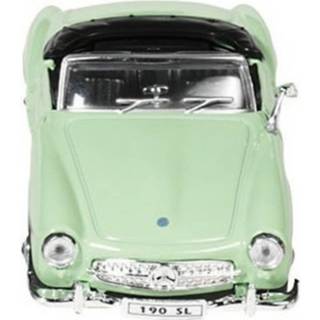 👉 Groen metalen staal Welly Mercedes-benz 190 Sl (1955): 8718807402683