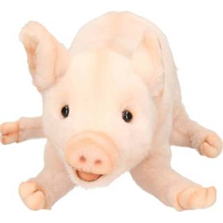 👉 Knuffel pluche multikleur Hansa Big/varken Liggend 28 Cm 8719538455078