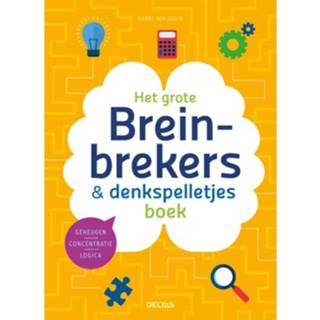 👉 Denkspel Het Grote Breinbrekers & Denkspelletjes Boek 9789044754810