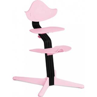 👉 Kinder stoel hout Pale Pink kinderen roze zwart Nomi Black Kinderstoel