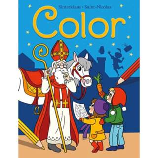 👉 Sinterklaas Color Kleurblok / Saint-nicolas 9789044756630
