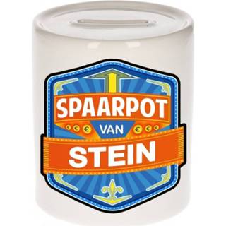 👉 Spaarpot keramiek multikleur kinderen Kinder Voor Stein - Naam Spaarpotten 8719538521544