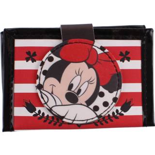 Portemonnee zwart rood Disney Minnie Mouse 11,5 Cm Zwart/rood 8003921383551