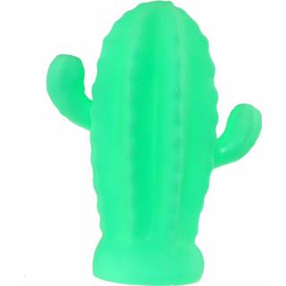 Nachtlamp groen kunststof Luna Nachtlampje Cactus 16,5 Cm 5205698444418