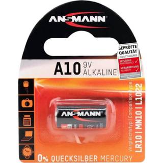 👉 Oplaadbare batterij alkaline Ansmann 9v A10/lr10 4013674021321