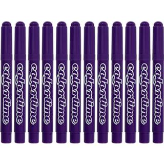 👉 Stift paars Colortime Stiften Lijndikte 5 Mm 12 Stuks 5707167882917
