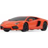👉 Oranje kunststof jongens Rastar Rc Lamborghini Aventador 27 Mhz 1:24 4042774364458