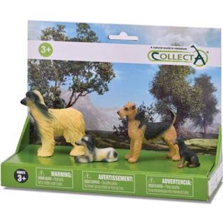 👉 Kunststof Collecta Honden: Speelset In Giftverpakking 4-delig 4892900891125
