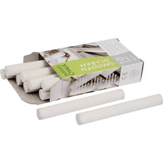 👉 Schoolbordkrijt wit Creotime 8 Cm 10 Stuks 8809175043001