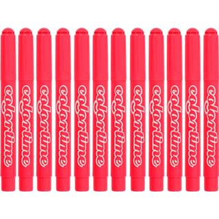 👉 Stift zalmkleurig oranje Colortime Stiften Lijndikte 5 Mm Zalmroze 12 Stuks 5707167882856