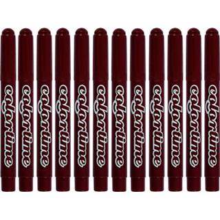 👉 Stift wijnrood rood Colortime Stiften Lijndikte 5 Mm 12 Stuks 5707167882610