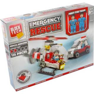 👉 Bouwpakket Block Tech Emergency Rescue 135-delig 5015934335031