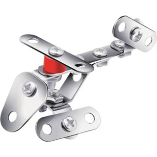 👉 Bouwpakket staal chroom Eddy Toys Metal Bricks Helikopter 42-delig 8719817542093