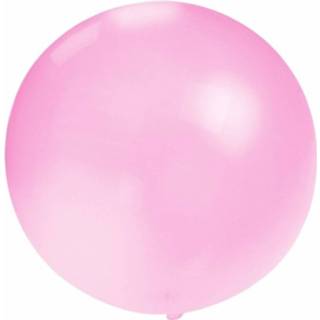 👉 Ballon roze baby's meisjes Set Van 6x Stuks Grote Ballonnen 60 Cm Baby - Geboorte/geboren Feestartikelen/versiering 8720276497770