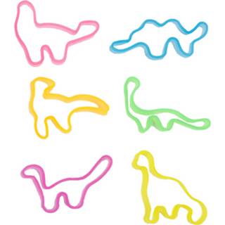 👉 Elastische kunststof Dinoworld Figuren Glow-in-the-dark Junior 6 Stuks 8713219375501