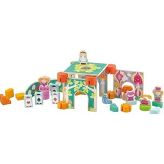 👉 Constructieset hout multikleur meisjes Sevi Magic Land 40-delig 8003444830693