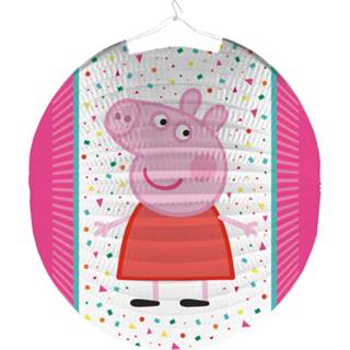 👉 Lampion papier multikleur Peppa Pig - (25 Cm) 194099010504