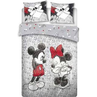 👉 Dekbedovertrek polyester wit Disney Minnie Mouse Cartoon - Lits Jumeaux 240 X 220 Cm 5407007981687