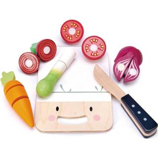 👉 Snijplank hout multikleur Tender Toys Mini Chef 191856082743