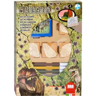 👉 Groen Multiprint Kleurset Dinosaurs 12-delig 8009233272200