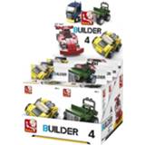 👉 Kunststof Sluban Builder: Display 8 Vehicles (M38-b0597) 6938242953676