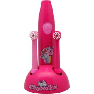 👉 Tandenborstel roze kunststof One Size kinderen meisjes Kids Licensing Cupcakes 24 x 8,5 cm 8435507833165