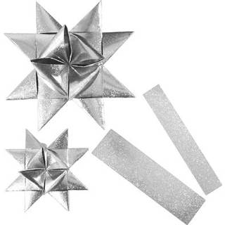 👉 Papieren zilver One Size GeenKleur Vivi Gade Vlechtstroken Outdoor Glitter 5712854123891