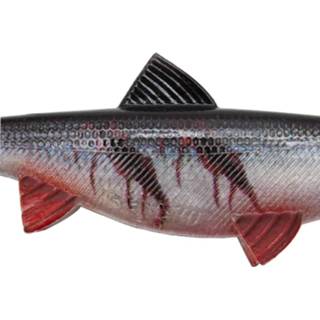 👉 Rood Senshu Real Fin Shad 8 - Bloody Baitfish 8cm 4g 4 Stuks 4251439328395