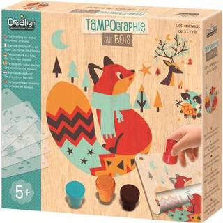 👉 Stempel GeenKleur Crealign Bosdieren Stempelen 3760119713143