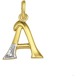 👉 Bedel diamant goud geelgoud vrouwen active TFT Letter A 0.005 Ct. 8718834221899