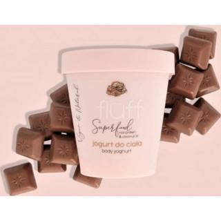 👉 One Size GeenKleur FLUFF Body Yoghurt - Milk Chocolate 180ml. 5902539711066