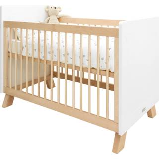 👉 Commode wit One Size baby's Bopita Lisa Lynn 2-Delige Babykamer - Bed Wit/Naturel 8712657054603