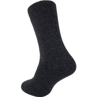 👉 Thermo sokken voor heren antraciet/donkergrijs 41/46 - Wintersport kleding Ã¢Â€Â“ Thermokleding - Lange thermo sokken - Thermosokken
