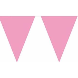👉 Vlaggenlijn roze One Size baby's Baby 10 meter 8718758030799