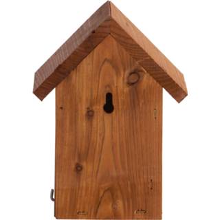 👉 Houten vogelhuisje/nestkastje winterkoning - tuinvogels - nestkast vogelhuisjes